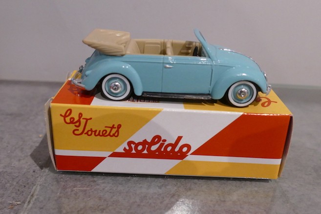 SOLIDO WW COCCINELLE CABRIOLET 1950