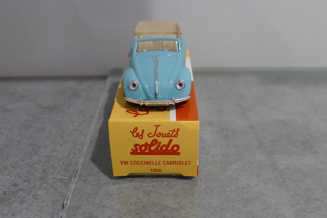 SOLIDO WW COCCINELLE CABRIOLET 1950