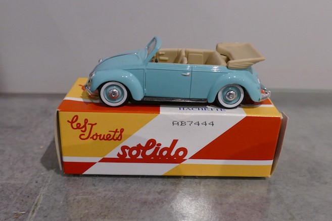 SOLIDO WW COCCINELLE CABRIOLET 1950