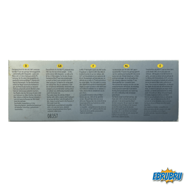 NSU TT Cup 1300 TT Albert Keicher REVELL 08357