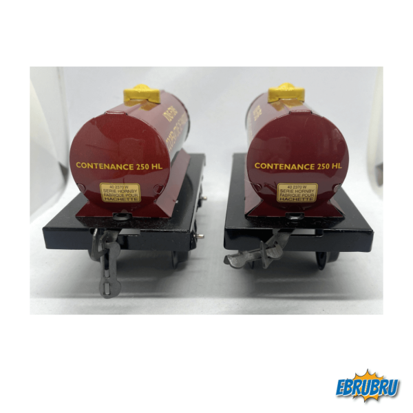 Wagons citernes Vins fins coopérative de Panzoult HORNBY Hachette