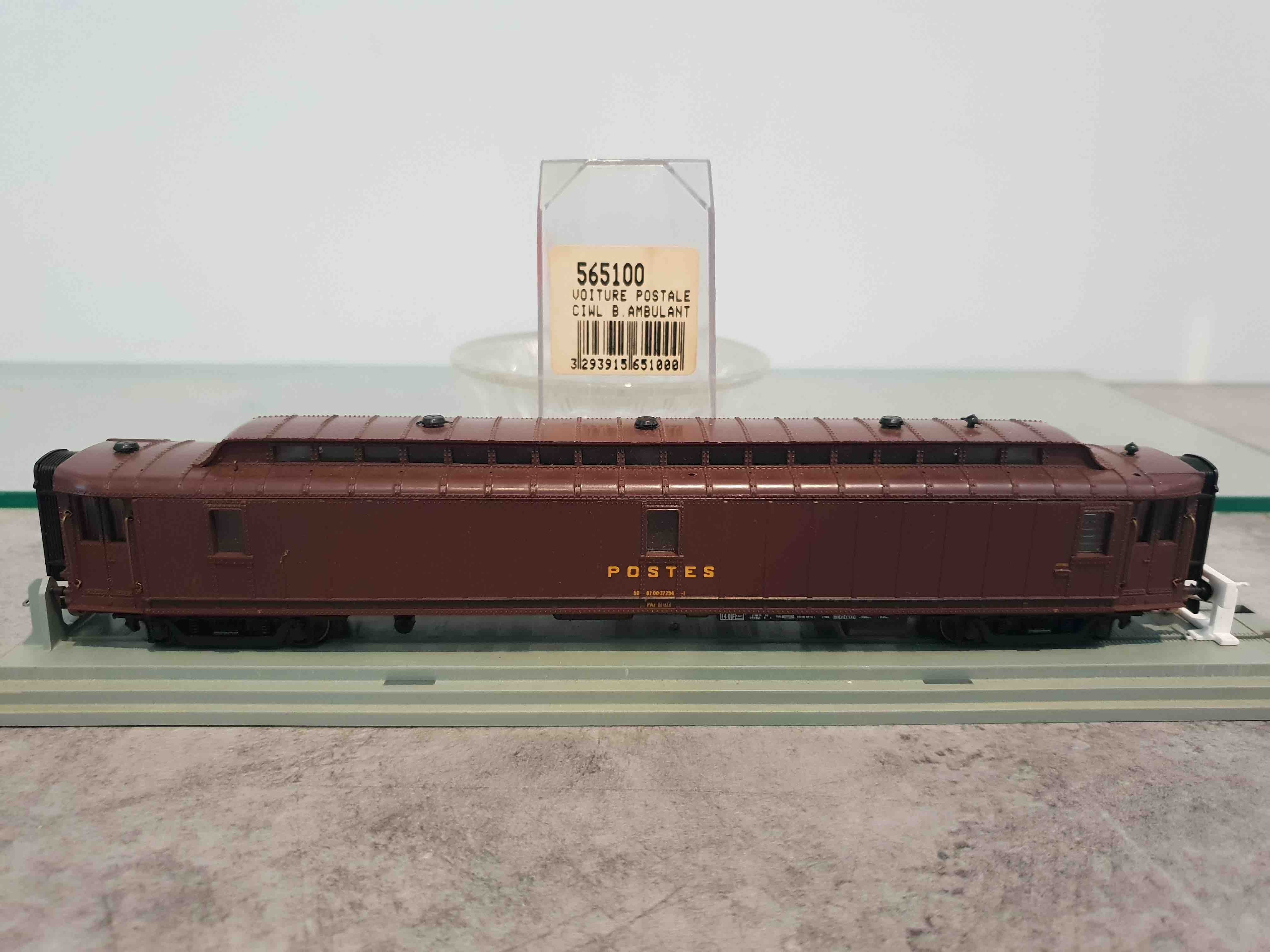 JOUEF 5651 VOITURE POSTALE BUREAU AMBULANT TYPE PAZ SERIE 500