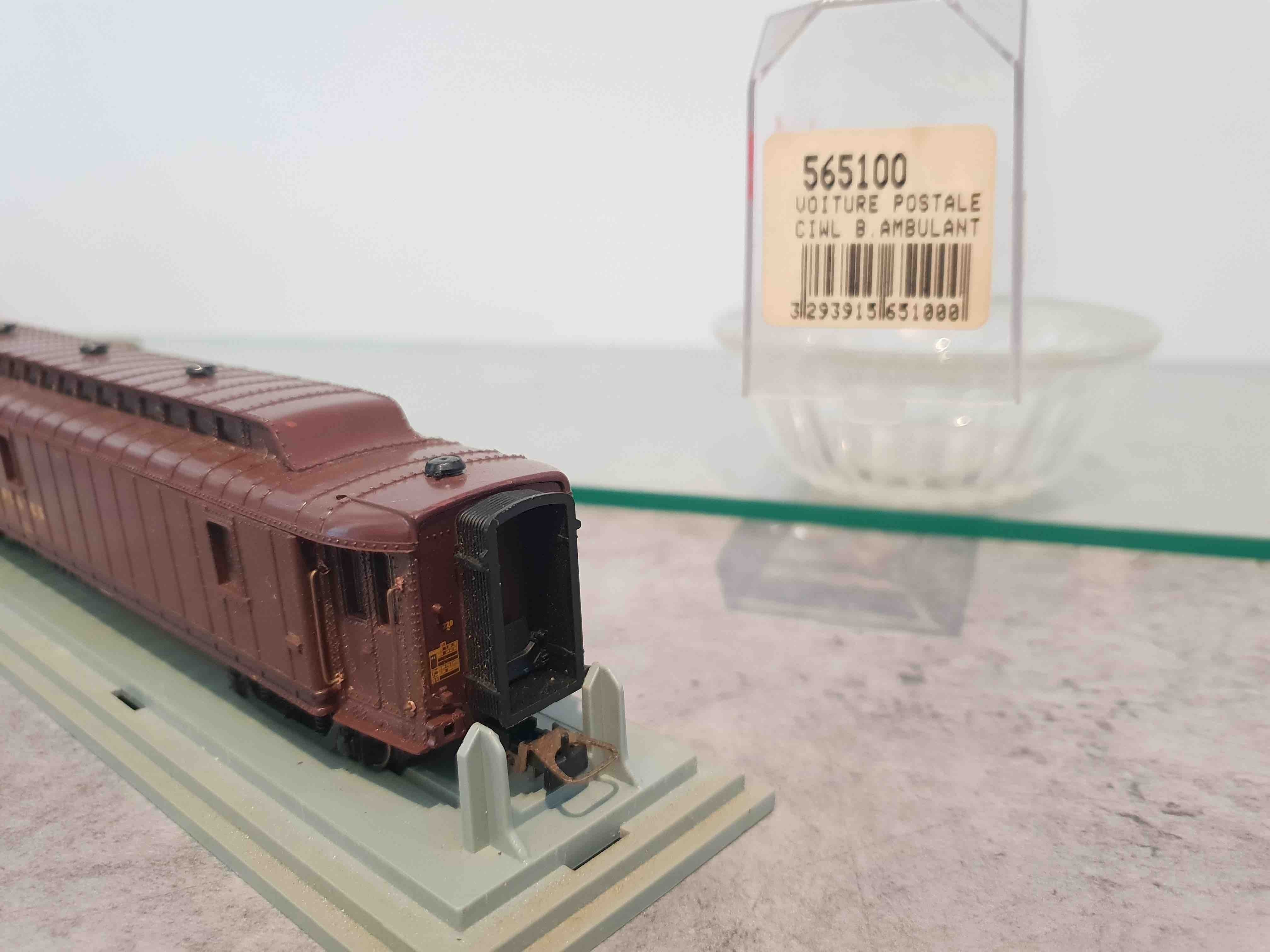 JOUEF 5651 VOITURE POSTALE BUREAU AMBULANT TYPE PAZ SERIE 500