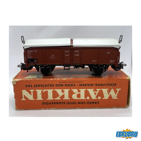 Wagon tombereau à toit coulissant MARKLIN 4619