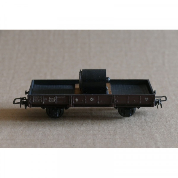 WAGON  PLAT OCEM 1919 DEUX ESSIEUX  MARQUE VB REF 41 MATERIEL SNCF