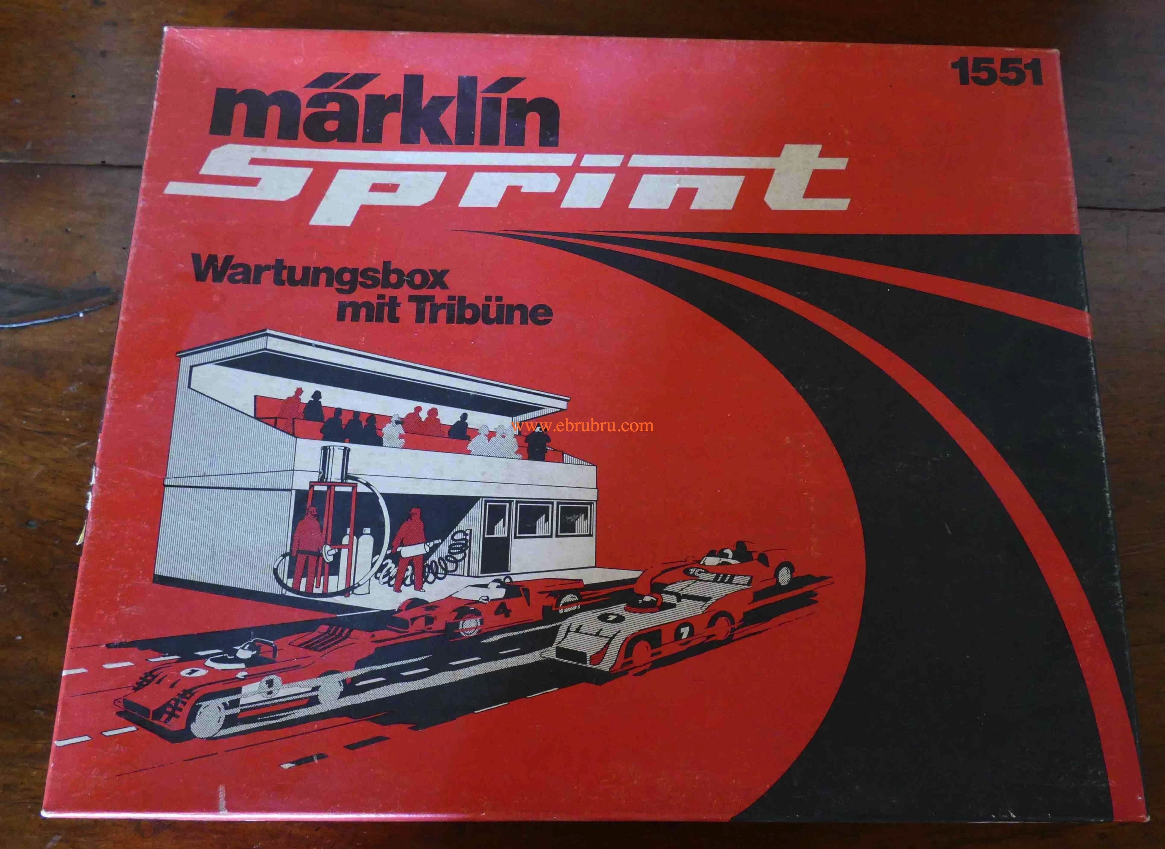 wartungsbox mit Tribune marklin sprint 1551 new