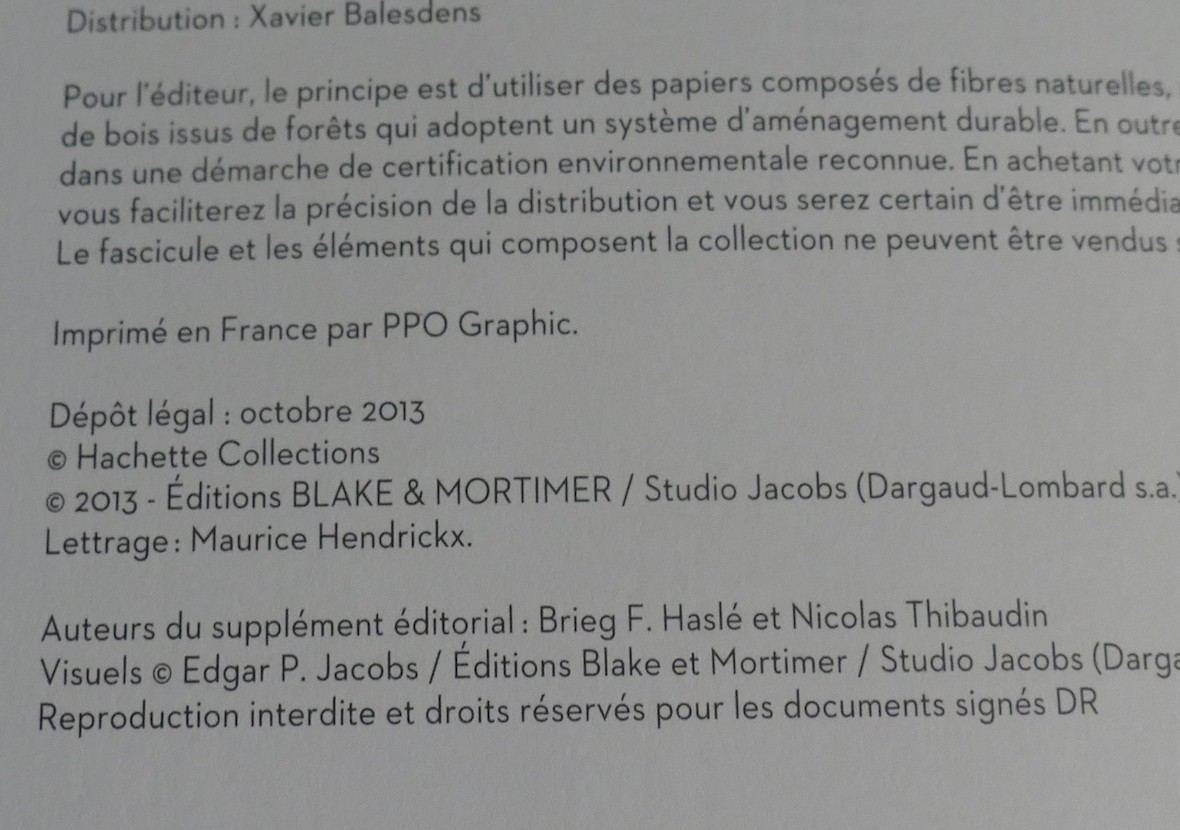 COLLECTION BANDES DESSINEES BLACK ET MORTIMER 21 LIVRES PAR HACHETTE  2013