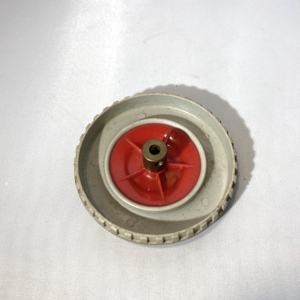 Roue d' automobile Pneu gris Plastique MECCANO