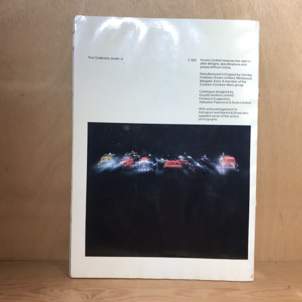Catalogue Scalextric édition 20