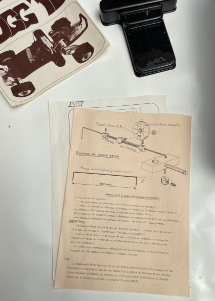 RC BUGGY 12 MARQUE FRANCAISE SAAM