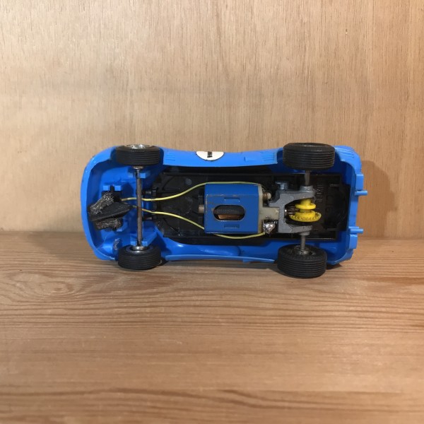 Ferrari P4 bleue SCALEXTRIC Réf C16