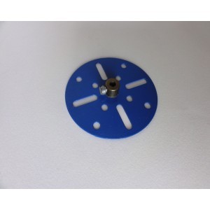 Plateau central diam. 60 mm sertie bleu Meccano A328 