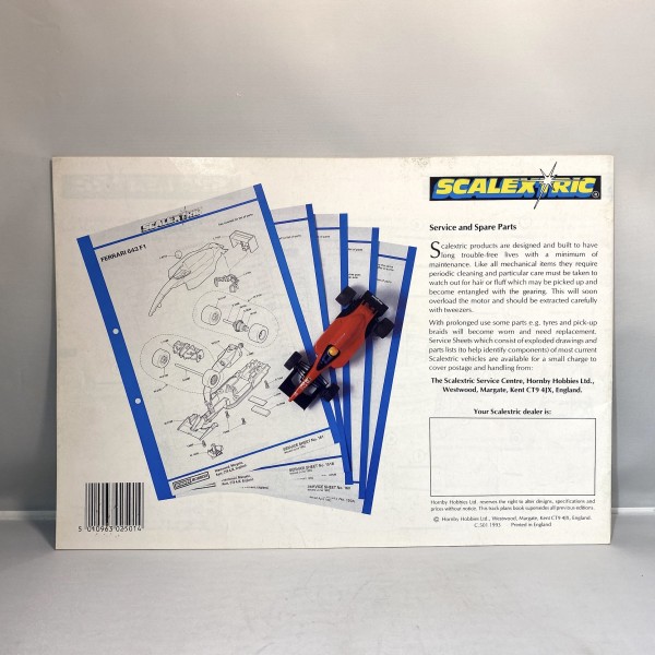 Catalogue 36 track plans SCALEXTRIC 3rd Edition