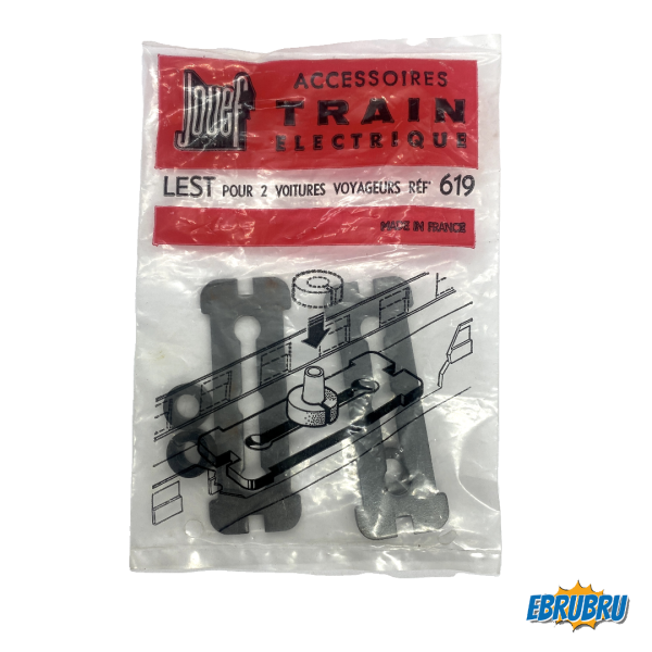 Lest pour 2 voitures voyageurs JOUEF 619