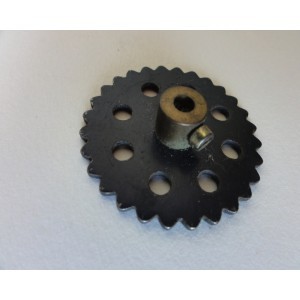 Roue de chaine 28 dents ø 38 mm noir MECCANO