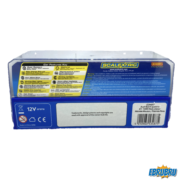 Audi Sport quattro S1 SCALEXTRIC C3487