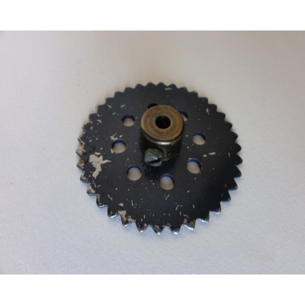 Roue de chaine 36 dents ø 50 mm noir  MECCANO