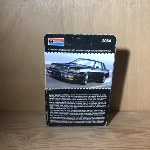 Buick Grand National MONOGRAM Réf 2054