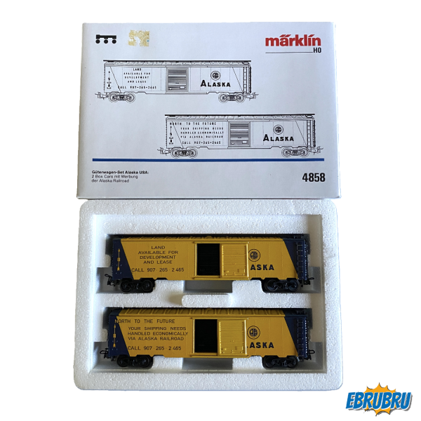 Coffret de wagons Alaska MARKLIN 4858