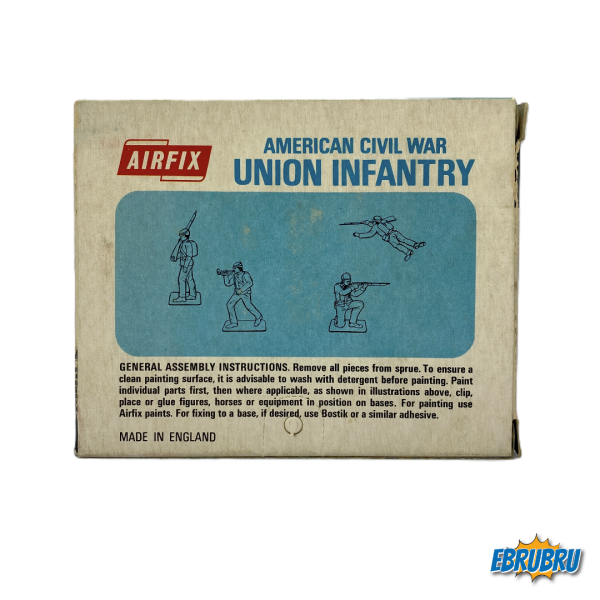 American Civil War - Union Infantry AIRFIX Blue Box (Sans fenêtre) S12