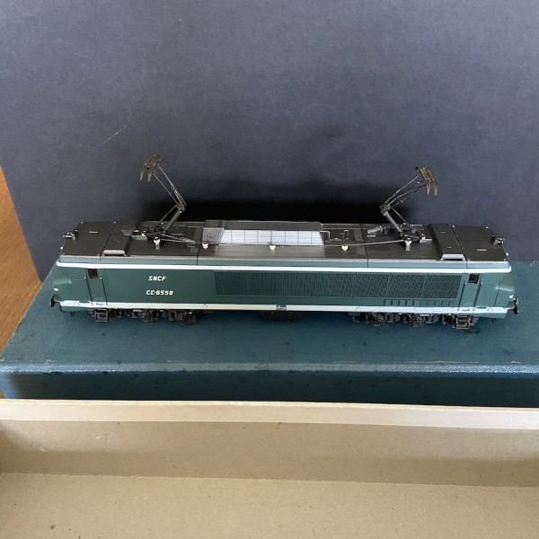 Locomotive electrique CC6559 Livrée verte maurienne  SNCF HO GERARD TAB
