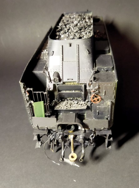 Locomotive 241 P à vapeur SNCF en laiton  echelle O