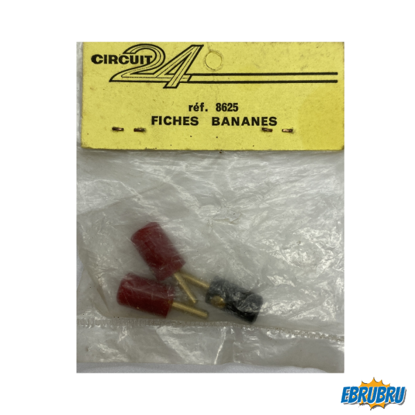 Fiches bananes CIRCUIT 24 Ref 8625