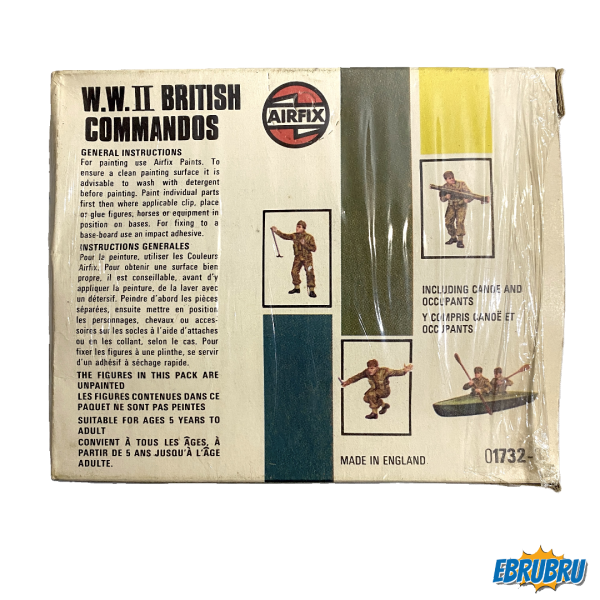 British commandos WW II AIRFIX S32