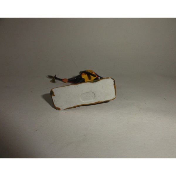 HALBARDIER TUNIQUE JAUNE SOCLE OCRE PIEDS BLANC STARLUX MOYEN ÂGE RÉF: 6008