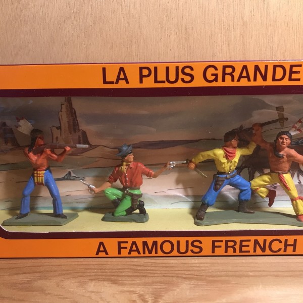 Boîte de 6 figurines Western Starlux
