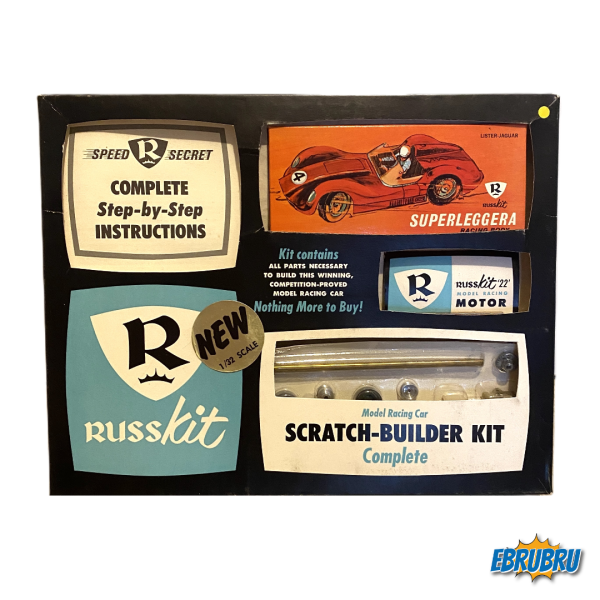Lister Jaguar Superleggera coffret RUSSKIT 1/32 Slot Car Kit 1964