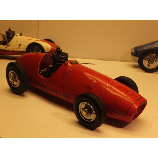 VOITURE CIRCULAIRE MOVOSPRINT 52 FERRARI ROUGE 2000 TETHER CAR