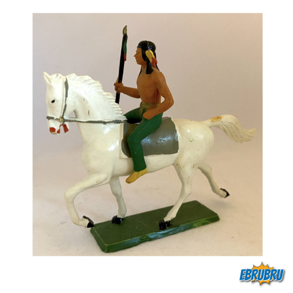 CAVALIER INDIEN JAVELOT A LA MAIN STARLUX 422