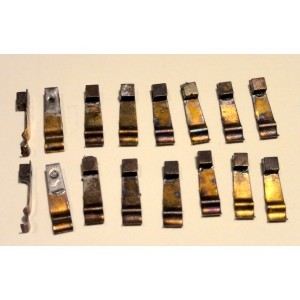 SCALEXTRIC MOTEUR RX 1 - 16 CHARBONS BRUSHE CARBON ESCOBILLA MOTOR ANTIGUA EXIN