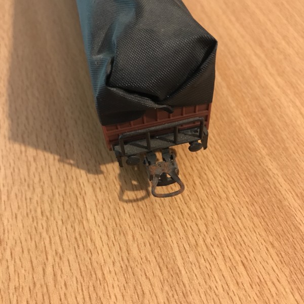 Wagon bâché Mercedes LIMA Réf 309034