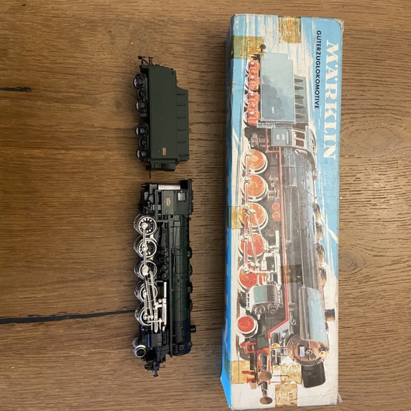 LOCOMOTIVE VAPEUR 150 X de la SNCF  BOITE D'ORIGINE MARKLIN Ref 3046