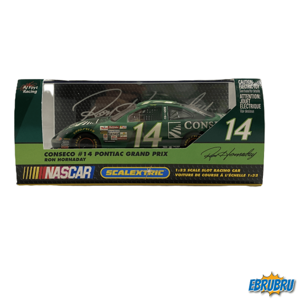 Pontiac Frand Prix n°14 AJ Foyt Racing Ron Hornaday Conseco Nascar SCALEXTRIC C2376