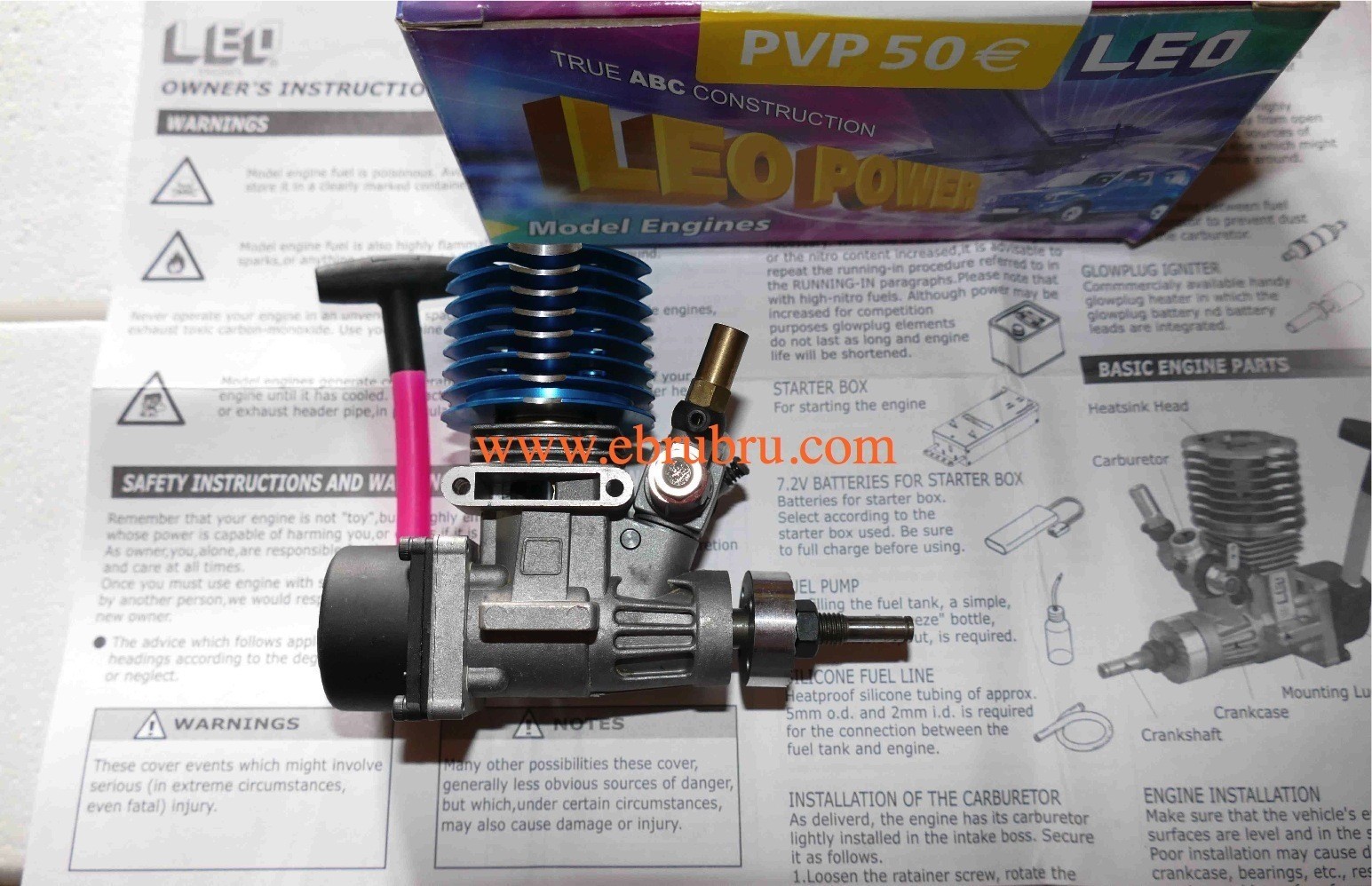 Motor LEO Power 15S CP voiture RC new