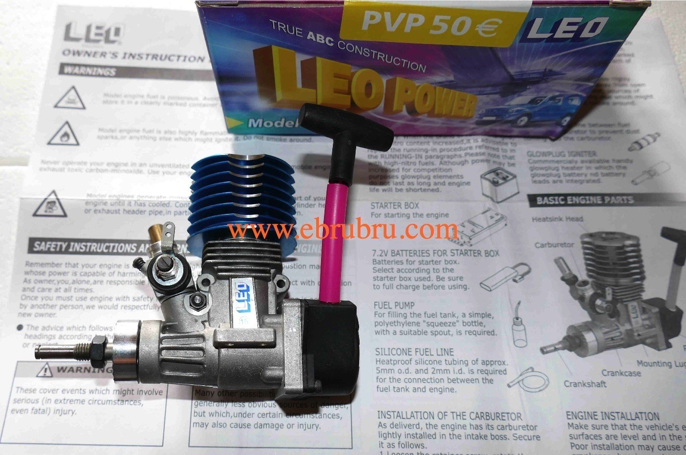 Motor LEO Power 15S CP voiture RC new