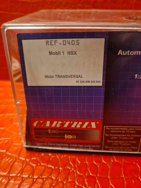 MOBIL 1 JGTC 01 NSX CARTRIX REF 0405 