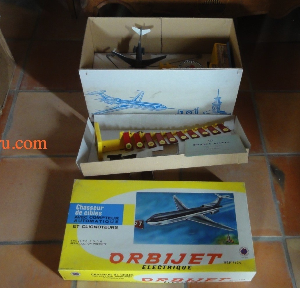 ORB1JET CHASSEUR DE CIBLES FRANCE JOUETS REF 1124