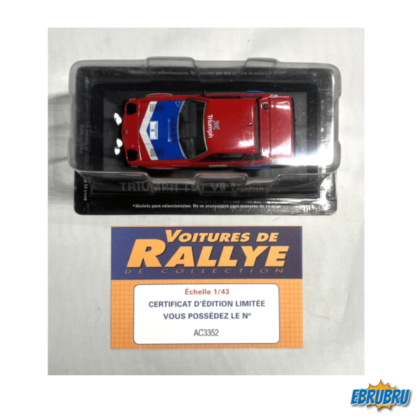 Triumph TR7 V8 - Voitures de Rallye de collection ALTAYA No 24