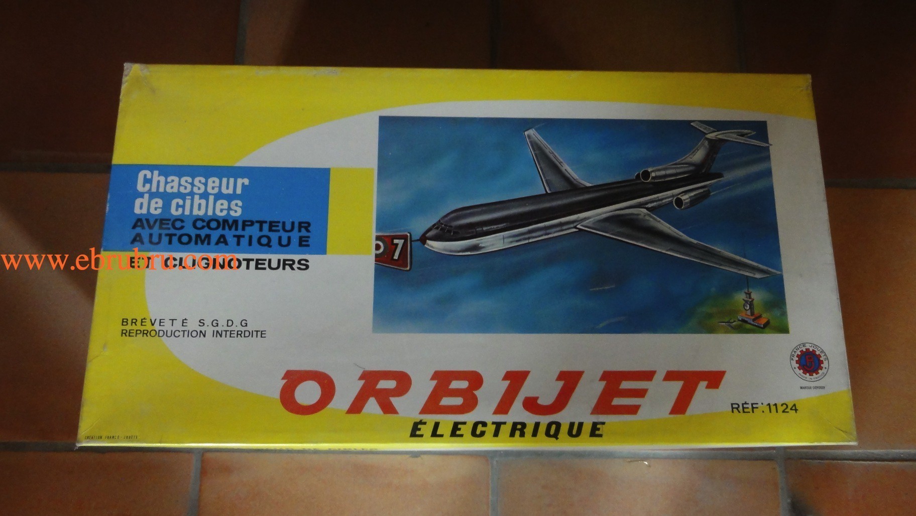 ORB1JET CHASSEUR DE CIBLES FRANCE JOUETS REF 1124