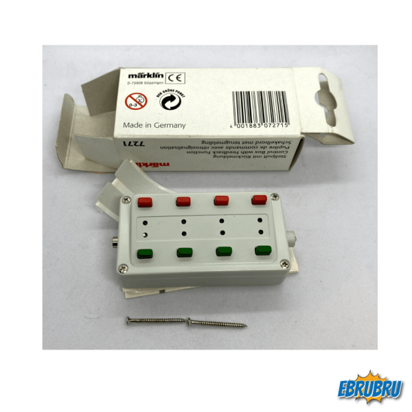 Panneau de commande avec retour d'information MARKLIN 7271