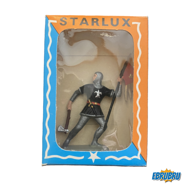 Oriflamme ET HACHE STARLUX REF 6049 MOYEN AGE PIEDS GRIS