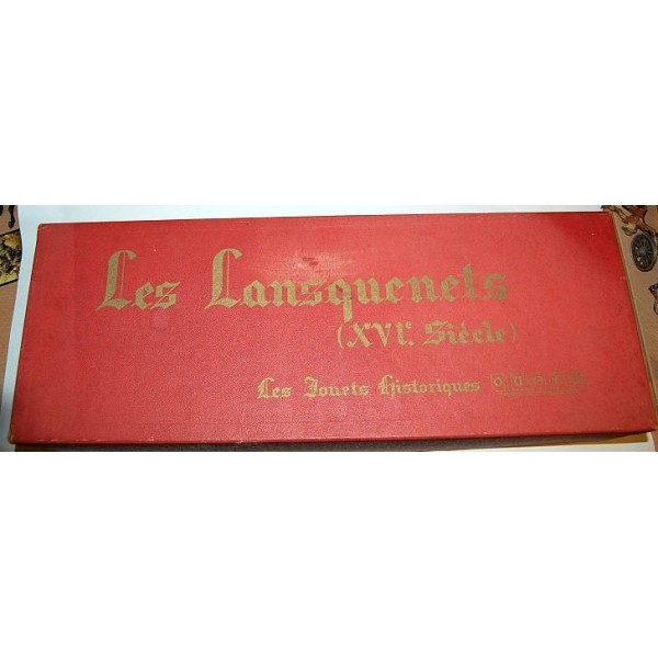 LES LANSQUENETS OUGEN ELASTOLIN EN BOITE HAUSSER LANDSKNECHTS