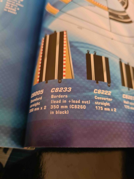 BORDER LEAD IN LEAD OUT 350 MM C8233 SANS BOITE SCALEXTRIC 