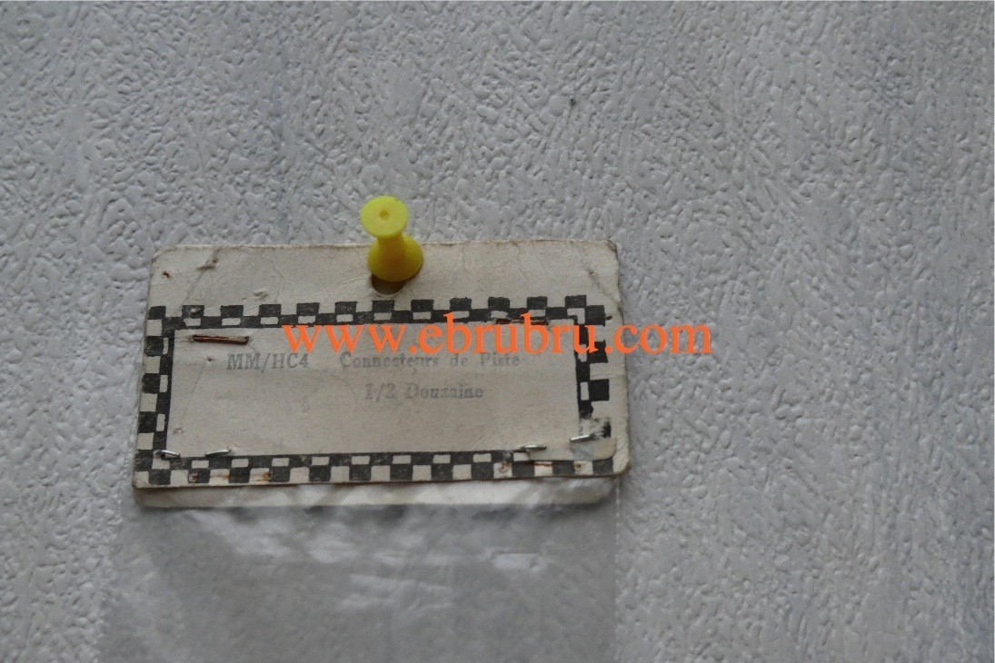 6 Connecteurs de piste Scalextric ref MM/HC4