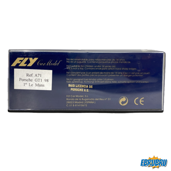 Porsche GT1 98 1° Le Mans 1998 FLY A71