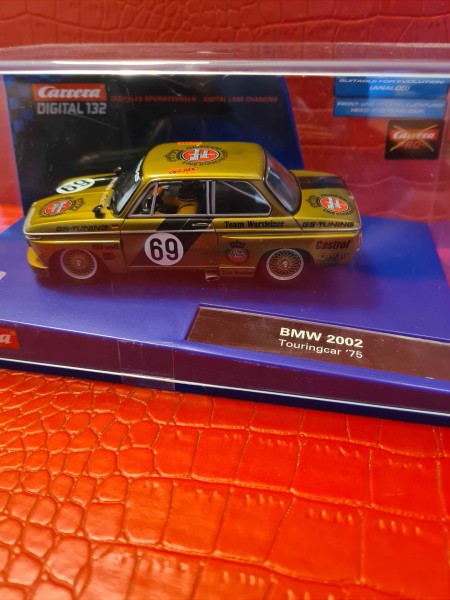 BMW 2002 TOURINGCAR 75 CARRERA DIGITAL 132 REF 30547 